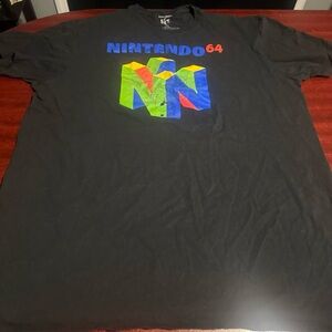 VTG Style NINTENDO 64 Back T-shirt  XL